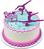 DecoPac 26253 CakeDecorating kit-Flip Jump Tuck Cake and Cupcake Toppers for Birthdays and Parties, 1 SET, Purple