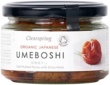 Clearspring - Organic Japanese Umeboshi Plums - 200g (4 Pack)