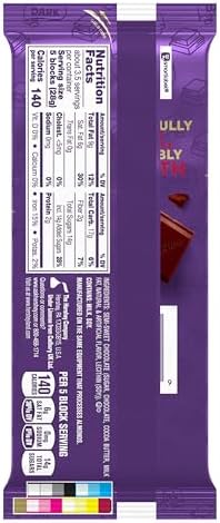 CADBURY ROYAL DARK Dark Chocolate Candy Bars, 3.5 oz (14 Count)
