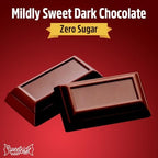 Zero Sugar Special Dark Chocolate Candy Bulk Pack - Individually Wrapped Sugar Free Chocolate Candy Bar Snack Size for Office Cravings, On the Go Snacking and Party Favors, 2lb
