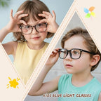 Blue Light Glasses for Kids Anti Glare Blue Light Blocking Glasses for Girls Boys Teen,Computer Screen Gaming Glasses
