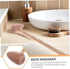 MAGICLULU Wooden Massager Back Hammer, Knob Shoulder Massage Tool for Muscle Relief, Handheld Body Massage Hammer for Wellness and Relief