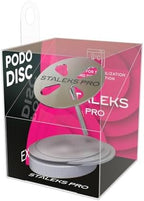 Staleks Pro PODODISC L Expert Pedicure Disc with 5 Disposable Files – 25 mm Diameter – 180 Grit – Stainless Steel – for Hardware Pedicure