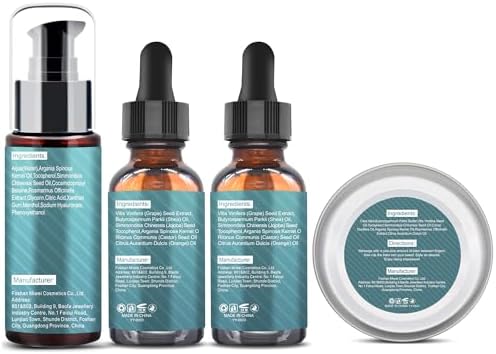 Beard Kit,Beard Grooming Kit for Men W/Straight Razor,2 PACK Beard Oil, Wash, Balm, Brush, Comb, Scissors Mens Birthday Christmas Gifts for Men Boyfriend Husband Beard Trimming Shaving Kit