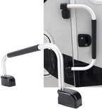 RV Grab Handle, Locking Folding Handle Entry Door Grab Bar, RVs Trailers Wall Mount Handrail Assist, Portable Safety Grip for RV Mobility Accessories