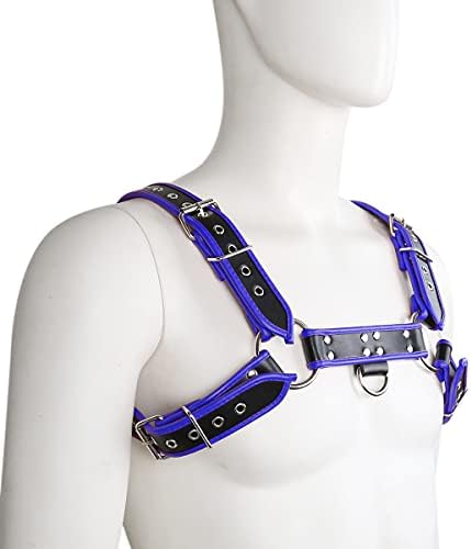 Adjustable Leather Body Chest Half Harness Punk Belt Clubwear Costume