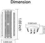 2 Pack BRL140 Replacement Shaver Foil Head Compatible with Philips Women's Electric Shaver BRL140 BRL130 Wet and Dry