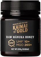 Kaimai Gold Raw Manuka Honey, MGO 265+, New Zealand Honey, Non-GMO, Traceable from Hive to Hand, Daily Wellness Support - 250g (8.82 Oz)