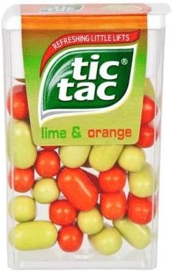 Tic Tac x4 (Lime & Orange, 18g)