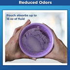 The Original Carebag Disposable Emesis CareBag with Super Absorbent Pouch- Absorbs 16 oz, No More Leaks and Splashes- Single Use- Reduces Odors, 20 Vomit Bags