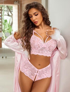 Avidlove Women Lingerie Sets Sexy Lace Bra and Panty Sets 2 Piece Lace Babydoll Outfits S-XXL