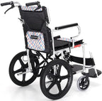 Rear Wheel Replacement for Wheelchairs (Set of 2), 14inch Non-Pneumatic Solid Tire with Metal Bearing, Model: 14×1.75 (Black)