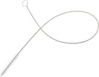 2 Pcs Cleaning Brush Bristle Tip 3/8” by 32” Inch Long - Flexible Cleaner Tool for Clean Keg, Feeding Tube, Line Tube Hose