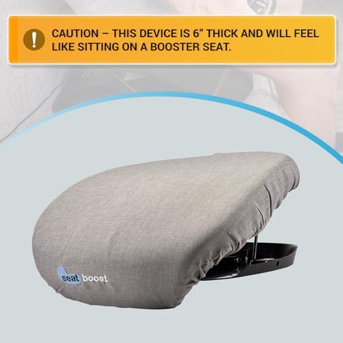 M PAIN MANAGEMENT TECHNOLOGIES Lift Assist Cushion for Elderly by Seat Boost, Portable Lifting Cushion Mobility Aid Non-Electric, Firm Memory Foam Support up to 350 lbs