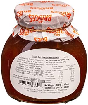 Mrs Bridges Thick Cut Marmalade, 12 Ounce