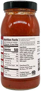 Organico Bello Sauce Pasta Spcy Mrnara O 25 OZ