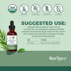MARYRUTH'S Organics Stinging Nettle Leaf Extract | Detox Supplement Herbal Drops | USDA Organic | Vegan | Non-GMO | Gluten Free | 1 Fluid Oz