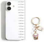 Bubble Tea Keychain for Girls Boba Milk Tea Keychains for Boba Lovers Teen Girl Gift Idea