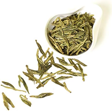 GOARTEA - Dragon Well Longjing Green Tea - 250g / 8.8oz Premium Grade - West Lake Dragonwell Green Tea - Loose Leaf Chinese Spring Xihu Long Jing