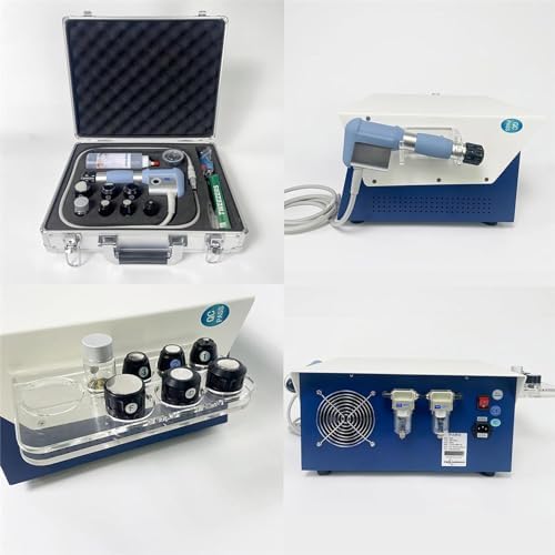 Extracorporeal Shock Wave Machine, Multifunctional Shockwave Therapy Machine, Output Frequency: 1hz-21hz, Joint and Muscle Pain Relief, No Side Effects, for Home, Physiotherapy Center, Beauty