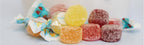 Bonelle Jelly Candy 2.2 LB - SUGAR FREE Assorted Fruit - Gluten Free & Vegan - Individually Wrapped - One Bulk Bag