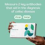 Everlywell At-Home Celiac Disease Screening Test for Women and Men, Digestive Health Lab Tests with Accurate Results from CLIA-Certified Labs Within Days, for Ages 18 Plus