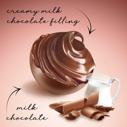 Witor's Chocolates, Cuore Chocolate Truffles with Creamy Filling, Italian Truffles, Made in Italy, Perfect for Gifting (5.11 Ounce, Milk Chocolate)