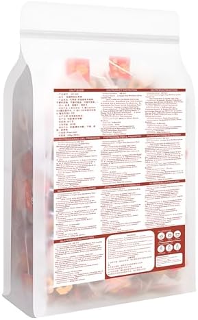 Plant Gift Longan Goji Wolfberry Tea Bags 10.58oz (6g*50bags) Longan, Wolfberry, Chinese Pure Nature, Health Care Mixed Tea, Combination of Floral Tea 300g 桂圆枸杞茶