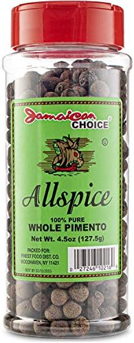 Jamaican Choice Allspice Whole Pimento Seasoning | 4.5 Oz