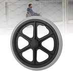 Replacement Wheels, Wheelchair Wheel 14 Inch 350x30mm Wheelchairs Solid Caster Walker Tire 12mm Inner Hole Rollator Wheel