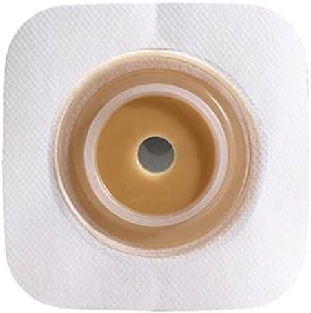 Convatec Sur-fit Natura Stomahesive Flexible Skin Barrier 4 X 4 1 3/4 Flange (45mm) - Model 125264 - Box of 10 by ConvaTec