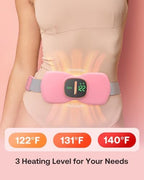 Heating Pad for Period Cramps, Portable Menstrual Heating Pad, Period Pain Relief Heated Pad, Back or Belly Heating Belt, for Her Women Girl Friend Wife