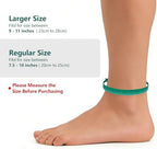 Welnove Achilles Tendonitis Heel Protector Socks - (FSA & HSA) Achilles Tendon Support Compression Socks - Gel Padded Sleeve for Cushion & Protection of Bursitis, Tenderness, Dry Cracked, Regular