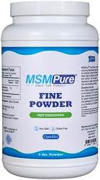 KALA HEALTH MSMPure MSM Fine Powder 5lb and MSM Gel with Organic Aloe 8oz Bundle