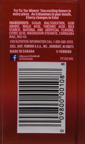 Tic Tac Mixer Cherry Cola