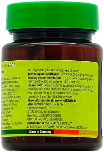 Nekton-S Multi-Vitamin for Birds, 35gm, (1.23 ounce)