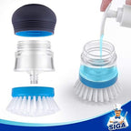 MR.SIGA Soap Dispensing Palm Brush Refill, Pack of 4