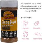 Dizzy Pig Salt Free Dizzy Dust All Purpose Seasoning and BBQ Rub - 6.7oz
