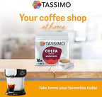 TASSIMO Costa Americano 16 T DISCs (Pack of 5, Total 80 T DISCs), white and red