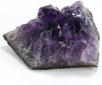 Amethyst Crystal Rock, Real Amethyst Stone, Natural Purple Crystals and Healing Stones, Amathesis Crystal Cluster Geode, Amatista Piedra Natural, Cuarzos Originales De Energia Y Piedras(0.12LB)