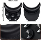 Noverlife Salon Neck Rest Cushion with Suction Cup, Non-Slip Soft Silicon Shampoo Bowl Neck Rest, Portable Hair Salon Shampoo Sink Gel Neck Pad, Hair Washing Sink Neck Support for Home Salon Basin