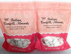 Trader Joe's Italian Confetti Almonds, Sicilian Avola with Sweet Candy Coating, 6 oz (2 bags)