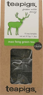 Teapigs Mao Feng Green Tea Tea Made With Whole Leaves (1 Pack of 15 Tea Bags) (506)
