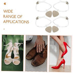 FRCOLOR 2 Pairs High Heels Laces Shoe Strap High Heels Sandal Straps Pumps s for Women Replaceable Heart-Shaped Women's Leather The Lazy