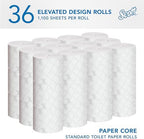 Scott Professional Pro Small Core High-Capacity Standard Roll Toilet Paper, Bulk (47305), 2-Ply, Elevated Design, White (36 Rolls of 1,100 Sheets, 39,600 Sheet Total)