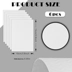 6 Pcs Shoe Sole Protector - Self-Adhesive Anti-Slip Grips for High Heels & Boots, Multi-Color Non-Slip Shoe Bottom Pads for Women (6 x 4 Inches, Clear)