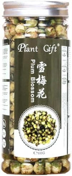 Snow Plum Blossom 60G/2.11oz Fresh, Non GMO Loose Leaf, Natural Dried Flowers Herbs for Soap Sachets & Fresh Fragrance, Making, Syrup, Drinks, Baking, DIY Beauty,