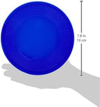 Dycem Non-Slip Mat, Ideal Daily Living Aid for Independent Living and Caregivers, Designed to Address Stabilization and Gripping Problems Found Around the Home, Blue Textured Pad 7-1/2" Diameter x 1/8"