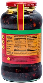Lao Gan Ma Fried Chili in Oil – 730g (25.75 oz) | Authentic Chinese Chili Crisp | Spicy & Savory Condiment for Noodles, Rice, Stir-Fries & More | Crunchy & Flavorful