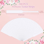 Ninsula 300P Perfume Tester Strips, Disposable Fragrance Tester Strips, Paper Scent Strips for Essential Oils, Fragrances, Diffuser, Aromatherapy Testing